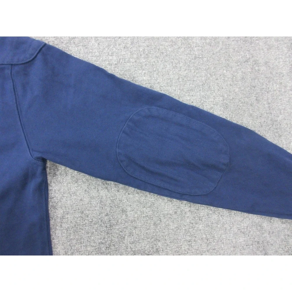Vintage Polo Ralph Lauren Polo Shirt Mens Small Blue Rugby Cotton Newport‎ Logo